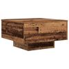 vidaXL Mesa de Café Madera envejecida 55 x 55 x 31 cm