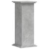 vidaXL Soportes de plantas madera ingenier&iacute;a gris hormig&oacute;n 33x33x80 cm