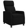 vidaXL Recliner Negro Tela
