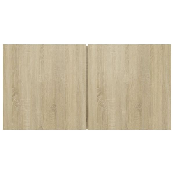vidaXL Mueble de sal&oacute;n colgante roble Sonoma 60x30x30 cm