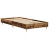 vidaXL Estructura de cama sin colch&oacute;n madera vieja 90x200 cm