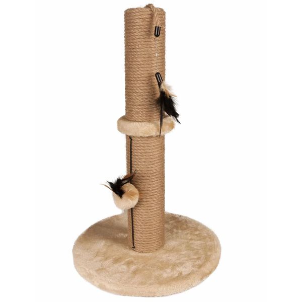 FLAMINGO Poste rascador para gatos Indian beige 50cm 560314