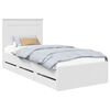 vidaXL Estructura de cama con caj&oacute;n 75 x 190 cm Madera Ingenieril