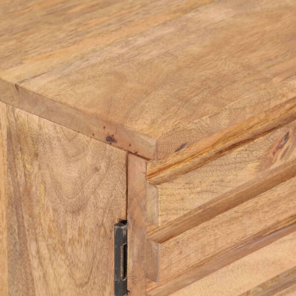 vidaXL Mesa de centro de madera maciza de mango 90x50x40 cm