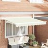 vidaXL Toldo Retr&aacute;ctil Crema 300 x 200 cm Poli&eacute;ster y metal