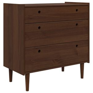 vidaXL Cajonera BILBAO Marr&oacute;n caramelo 90 x 45 x 89 cm