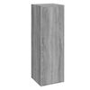 vidaXL Mueble de pared para TV madera contrachapada gris sonoma