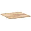 vidaXL Tablero de mesa cuadrado madera maciza de acacia 50x50x2 cm