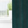 vidaXL Cortinas opacas 2 pcs Verde oscuro 140 x 140 cm Terciopelo