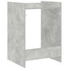vidaXL Armario para lavadora Concreto 67,5 x 62 x 97 cm