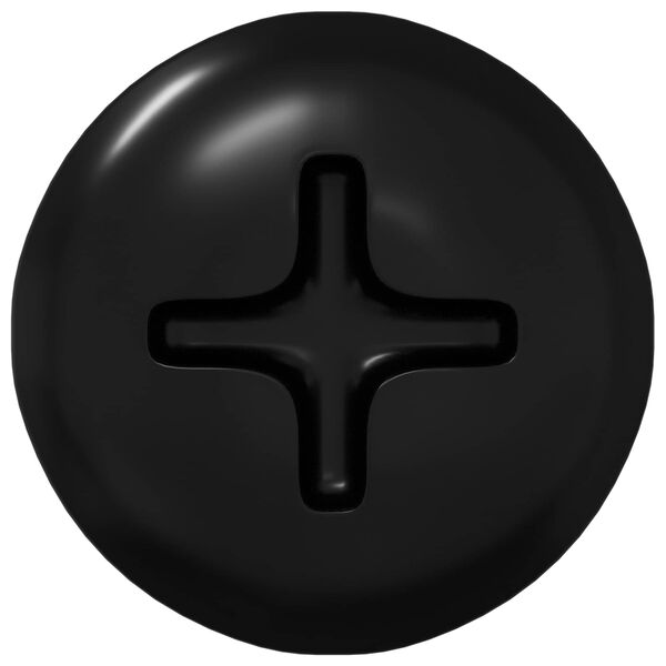 vidaXL Tornillo 12 pcs Plateado 5 x 30 mm Hierro