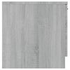 vidaXL Mesitas de noche 2 unidades color gris Sonoma 40x39x40 cm