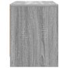 vidaXL Mesita de noche madera de ingenier&iacute;a gris Sonoma 45x34x44,5 cm