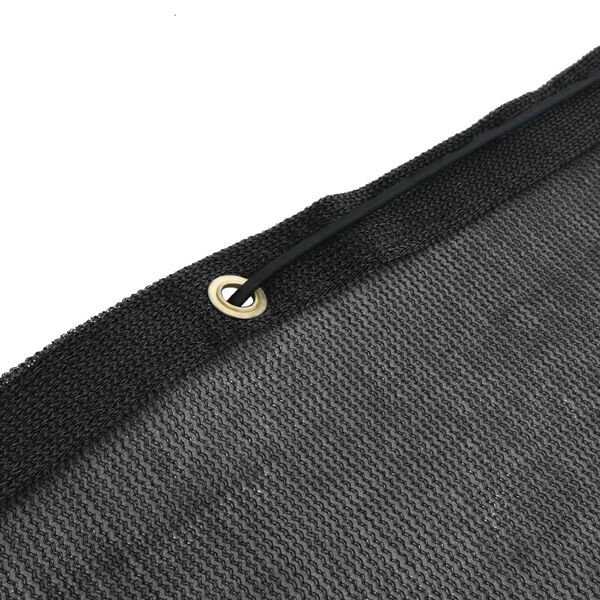 vidaXL Red para remolque HDPE negro 1,5x2,7 m