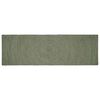 vidaXL Alfombras de &aacute;rea Verde oliva 80 x 300 cm yute