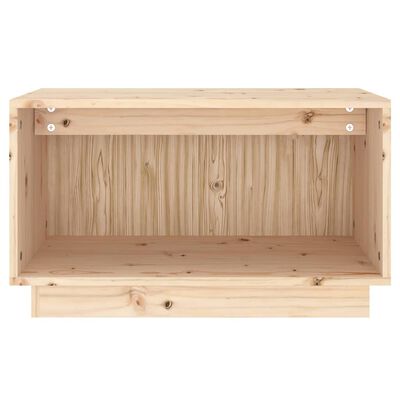 vidaXL Mueble de TV de madera maciza de pino 60x35x35 cm