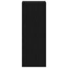 vidaXL Librer&iacute;a apilable madera contrachapada roble negro 30x30x80 cm