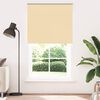 vidaXL Estor Enrollable Opaco Beige 140x210 cm Tela Ancho 136,6 cm