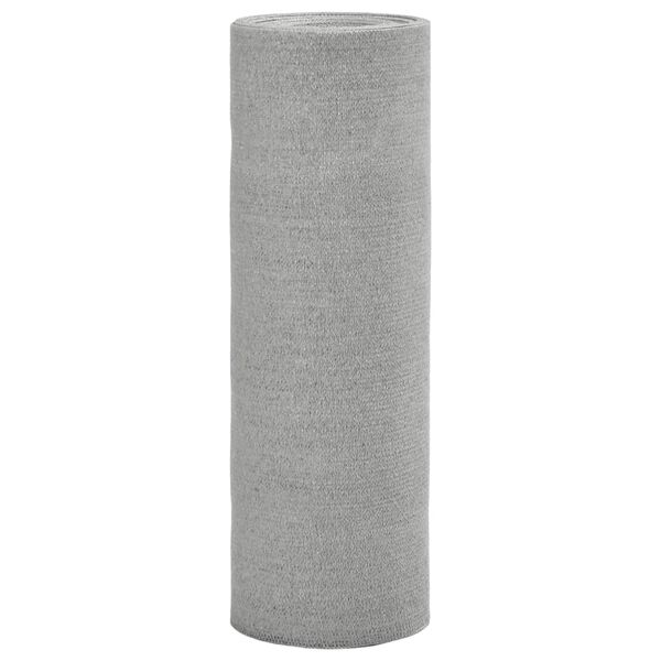 vidaXL Red de privacidad HDPE gris claro 1,8x10 m 195 g/m&sup2;