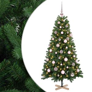 vidaXL &Aacute;rbol de Navidad artificial con bolas 120 cm 150 LED