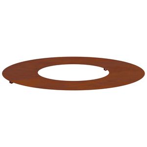 vidaXL adecuado para Anillo de &Aacute;rbol Plano Marr&oacute;n &Oslash;30 / 60 cm