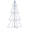 vidaXL &Aacute;rbol de Navidad 360 luces LED interior y exterior 143x250 cm