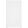 vidaXL Aparador de madera contrachapada blanco 80x30x54 cm