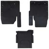 vidaXL Alfombrilla de Coche 3 uds. Compatible con TRANSIT CUSTOM 2023-