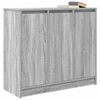 vidaXL Aparador Sonoma gris 85x34x76 cm madera de ingenier&iacute;a