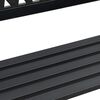 vidaXL Banco de jard&iacute;n acero negro 120 cm