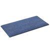 vidaXL Cabecero de Pared 12 pcs Azul 30 x 15 cm tela