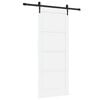 vidaXL Puerta Corredera ORKDAL 83 x 202 cm Madera de Pino Maciza