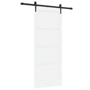 vidaXL Puerta Corredera ORKDAL 83 x 202 cm Madera de Pino Maciza