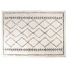 Dutch Lifestyle Alfombra Florence S blanco 230x160 cm