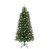 vidaXL &Aacute;rbol de Navidad artificial con 300 LED Verde 180 cm PE y PVC