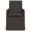 vidaXL Sillas de comedor 2 pcs Gris oscuro 57 x 67 x 95 cm Lino