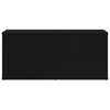 vidaXL Gabinete de TV Roble Negro 80 x 34 x 36 cm Madera contrachapada