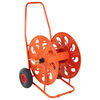 vidaXL Carrito carrete para manguera de 140 m 3/4" acero