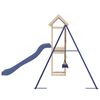 vidaXL Parque infantil de exterior de madera maciza de pino
