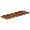 vidaXL Tablero mesa rectangular madera maciza reciclada 90x30x3,8 cm