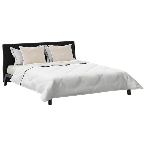 vidaXL Edredón con almohadas 3 pcs Microfibra y Plumas de Pato