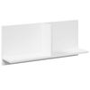 vidaXL Armario de pared madera de ingenier&iacute;a blanco 70x16,5x30 cm