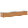 vidaXL Arriate elevado 485 x 100 x 68 cm Acero Galvanizado