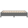 vidaXL Cama tipo Box Spring Gris Claro 140 x 200 cm Terciopelo