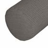 vidaXL Cojines Bolster 2 pcs Gris Claro &Oslash; 25 x 70 cm Tela de pana