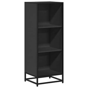vidaXL Estanter&iacute;a madera ingenier&iacute;a negra 40x35x107,5 cm
