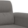vidaXL Sill&oacute;n de tela microfibra gris oscuro 60 cm