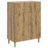 vidaXL Aparador Roble Artesanal 66 x 34,5 x 90 cm Madera de ingenier&iacute;a