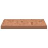 vidaXL Tablero rectangular de madera maciza de haya 100x60x4 cm