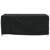 vidaXL Cubierta para muebles de jard&iacute;n Oxford 420D negro 200x165x80 cm